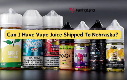 can i have vape juice shipped to nebraska