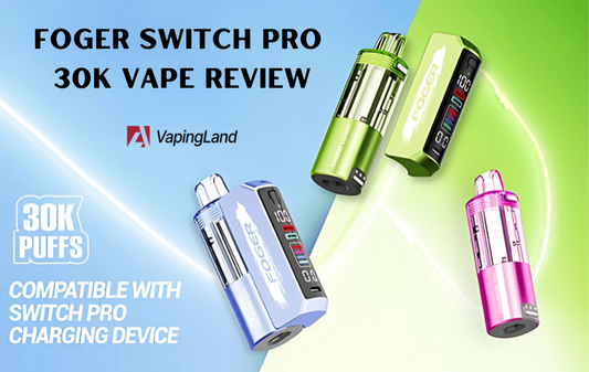 foger switch pro disposable vape kit review