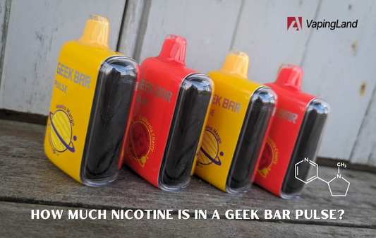 how much nicotine is in a geek bar pulse