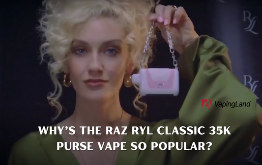 raz purse vape ryl classic vape 35k puffs