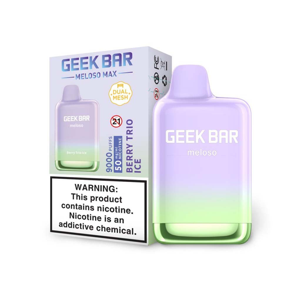 Geek Bar Meloso Max Disposable Vape Kit 9000 Puffs