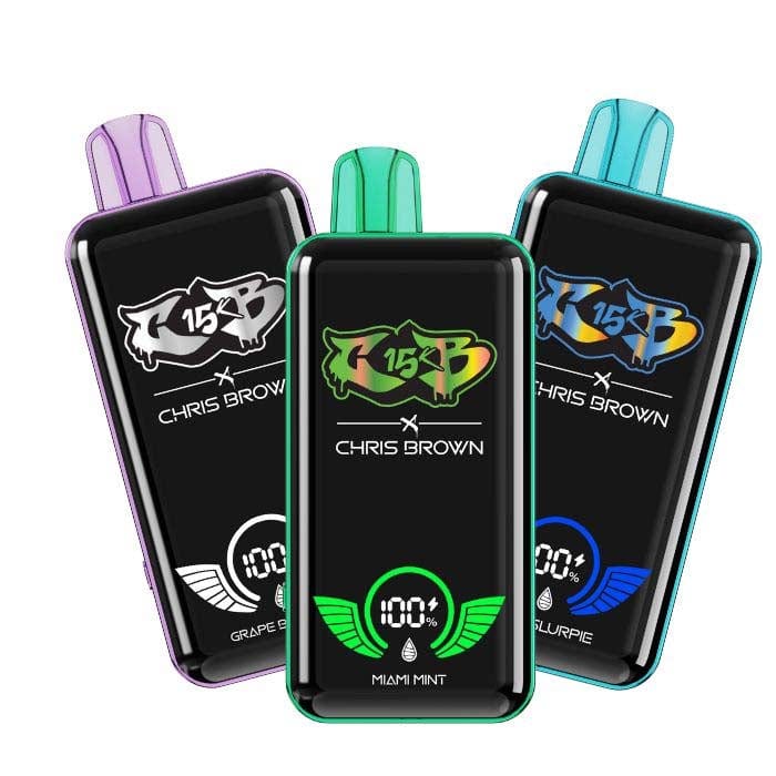 Chris Brown CB15K Disposable Vape 15000 Puffs