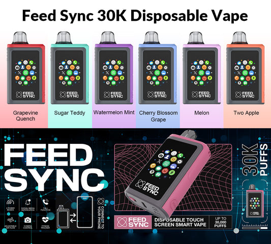 FEED SYNC 30K Disposable Vape 30000 Puffs