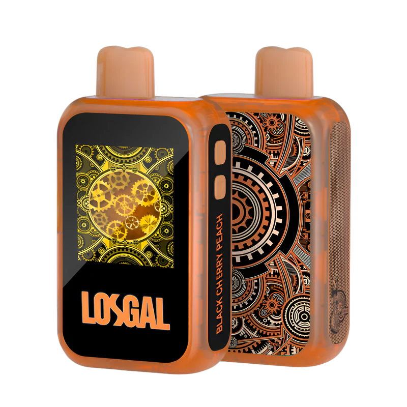 Losgal mc25000 disposable vape black cherry peach