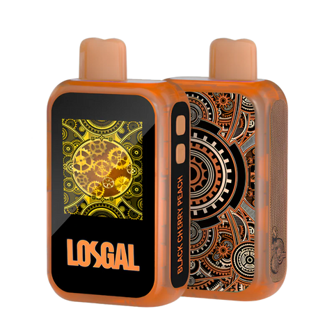 Losgal mc25000 disposable vape black cherry peach