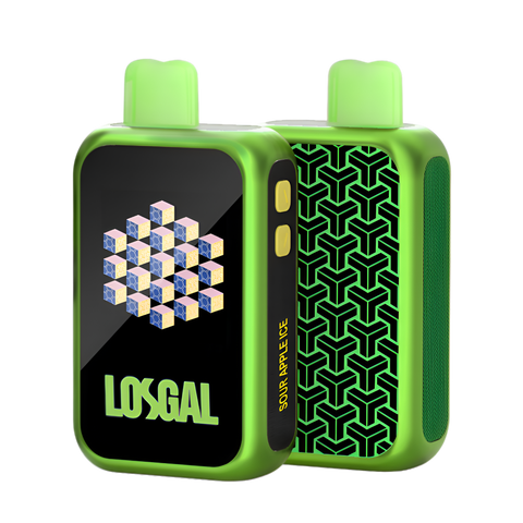 Losgal mc25000 disposable vape sour apple ice