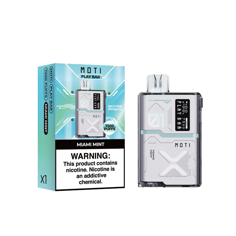 MOTI Play Bar Disposable Vape 7500 Puffs