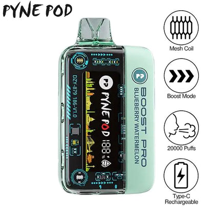 Pyne Pod Boost Pro Disposable Vape 20000 Puffs