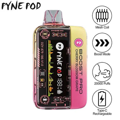 Pyne Pod Boost Pro Disposable Vape 20000 Puffs