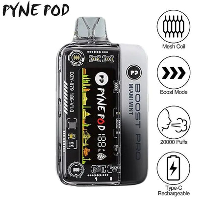 Pyne Pod Boost Pro Disposable Vape 20000 Puffs