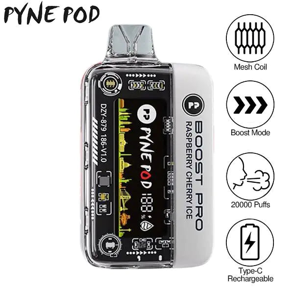 Pyne Pod Boost Pro Disposable Vape 20000 Puffs