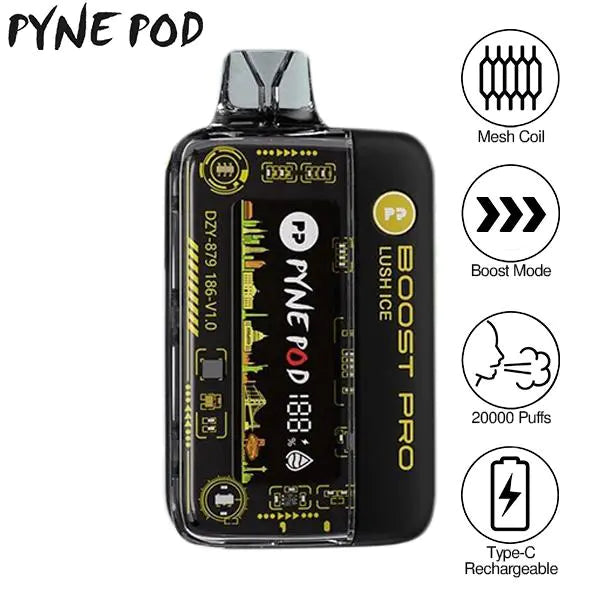 Pyne Pod Boost Pro Disposable Vape 20000 Puffs