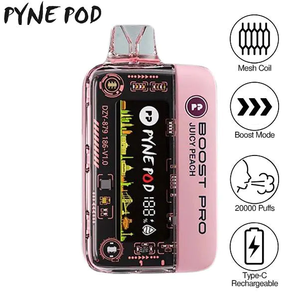 Pyne Pod Boost Pro Disposable Vape 20000 Puffs