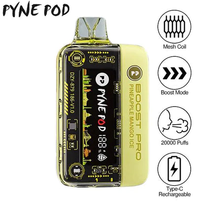 Pyne Pod Boost Pro Disposable Vape 20000 Puffs