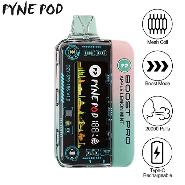 Pyne Pod Boost Pro Disposable Vape 20000 Puffs