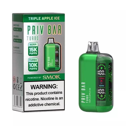 SMOK PRIV Bar Turbo Disposable Vape 15000 Puffs