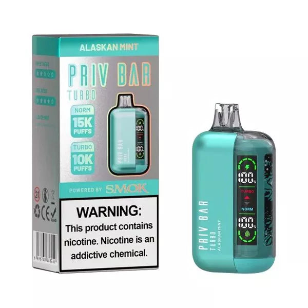 SMOK PRIV Bar Turbo Disposable Vape 15000 Puffs