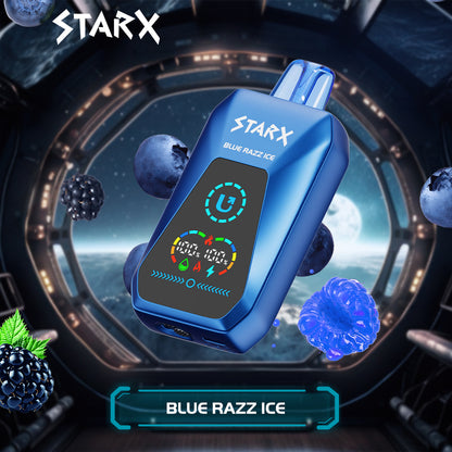 Starx S20000 disposable vape 20000 puffs blue razz ice