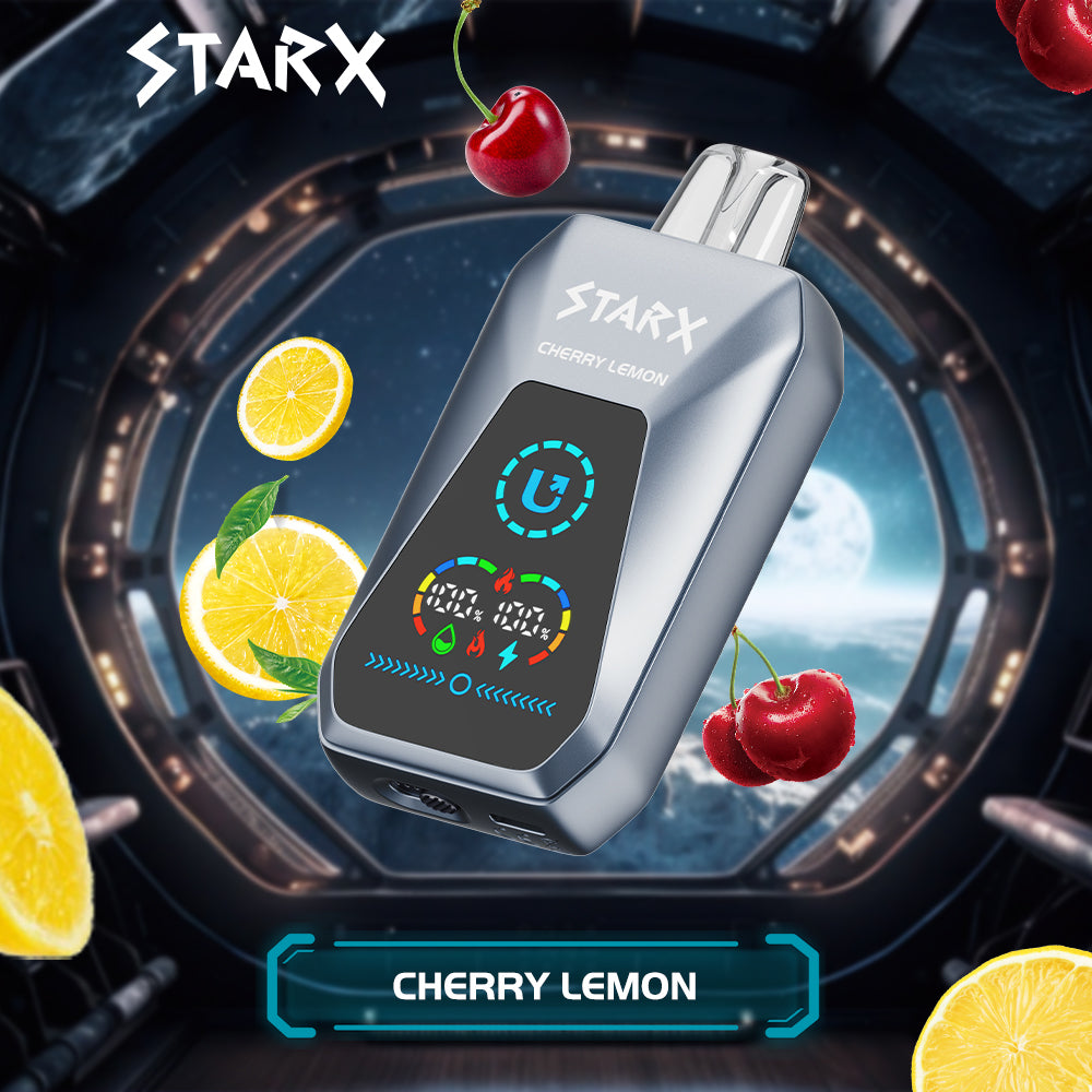 starx s20000 disposable vape 20000 puffs cherry lemon