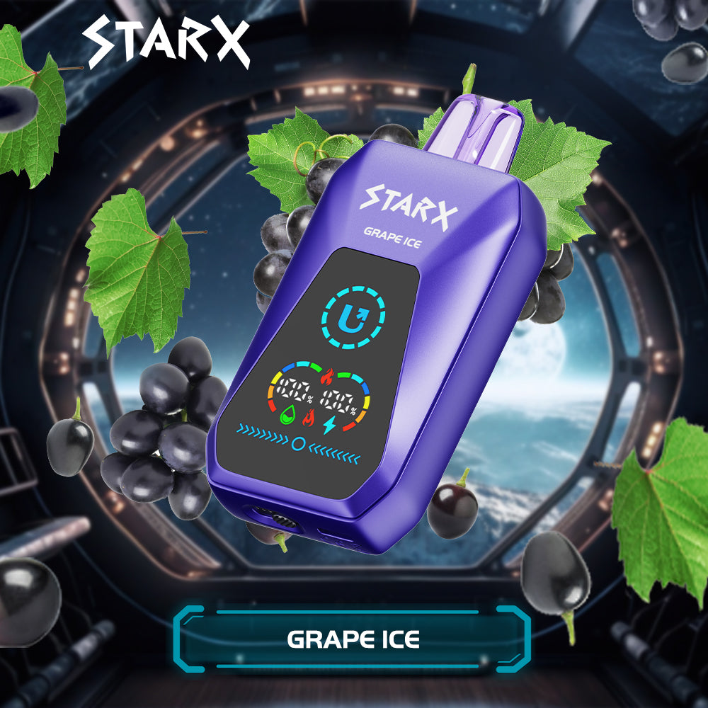 Starx S20000 disposable vape 20000 puffs grape ice