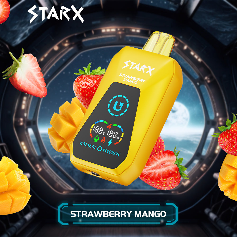 Starx S20000 disposable vape 20000 puffs strawberry mango