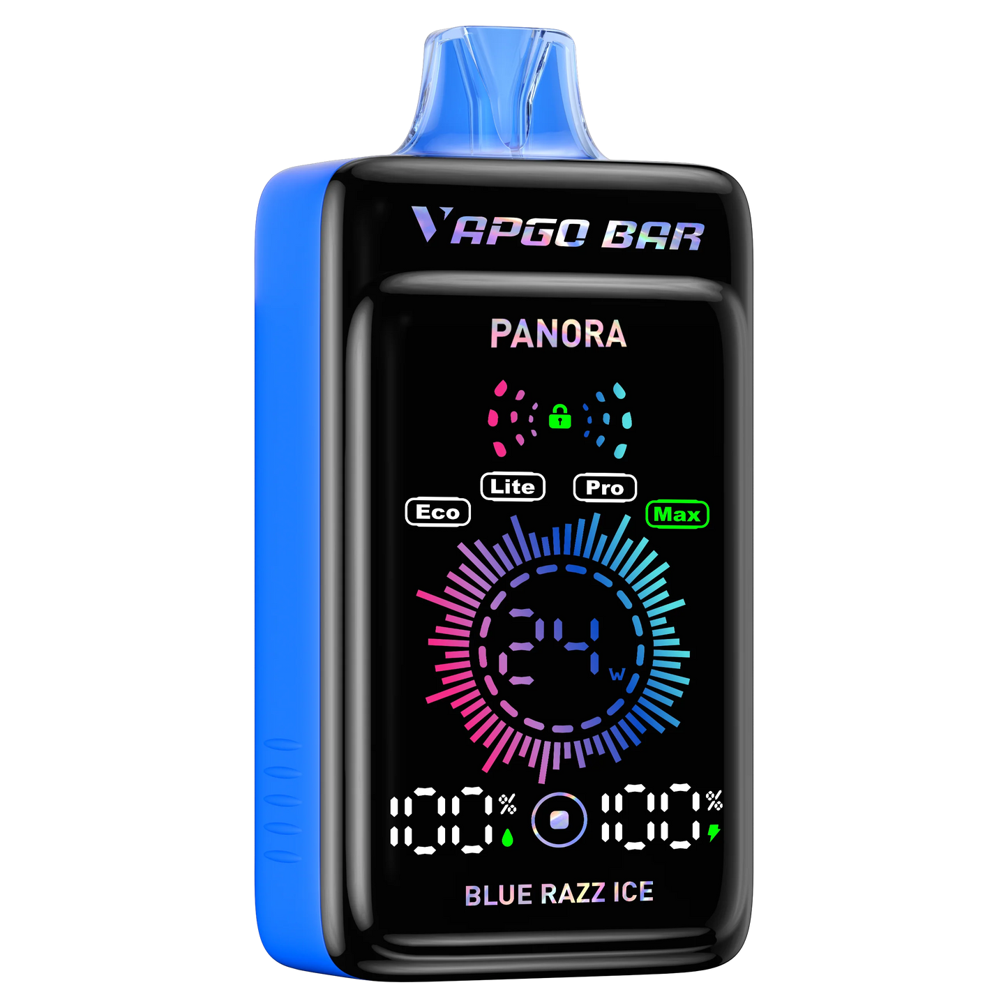 vapgo bar panora disposable blue razz ice