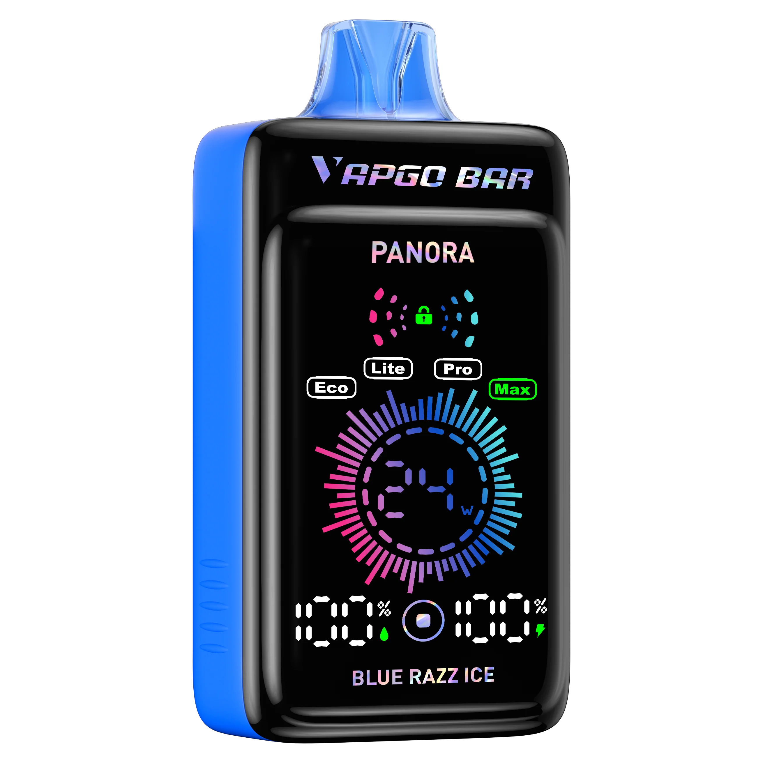 vapgo bar panora disposable blue razz ice