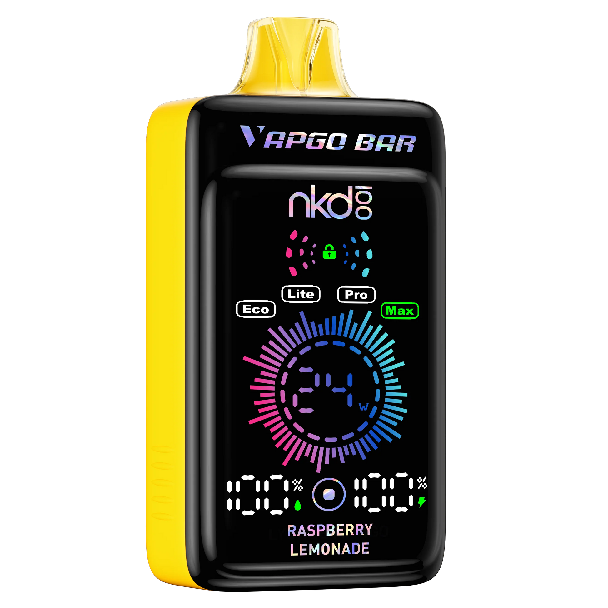 vapgo bar panora disposable raspberry lemonade