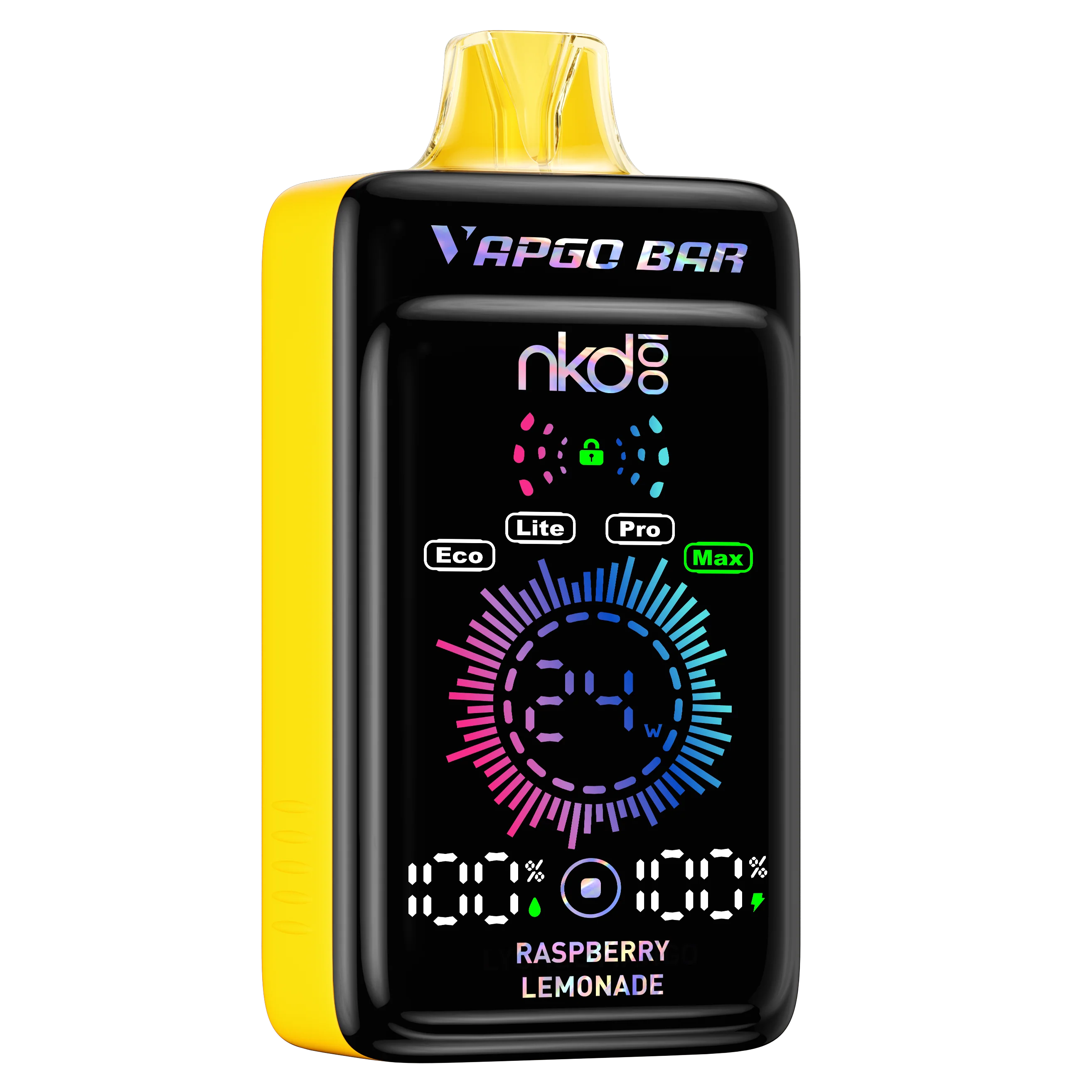 vapgo bar panora disposable raspberry lemonade