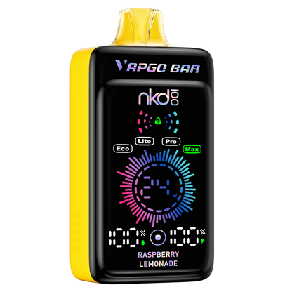 vapgo bar panora disposable raspberry lemonade