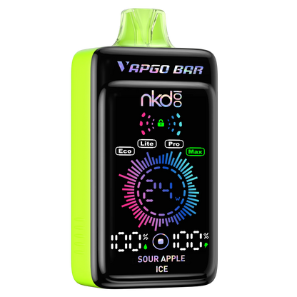 vapgo bar panora disposable sour apple ice