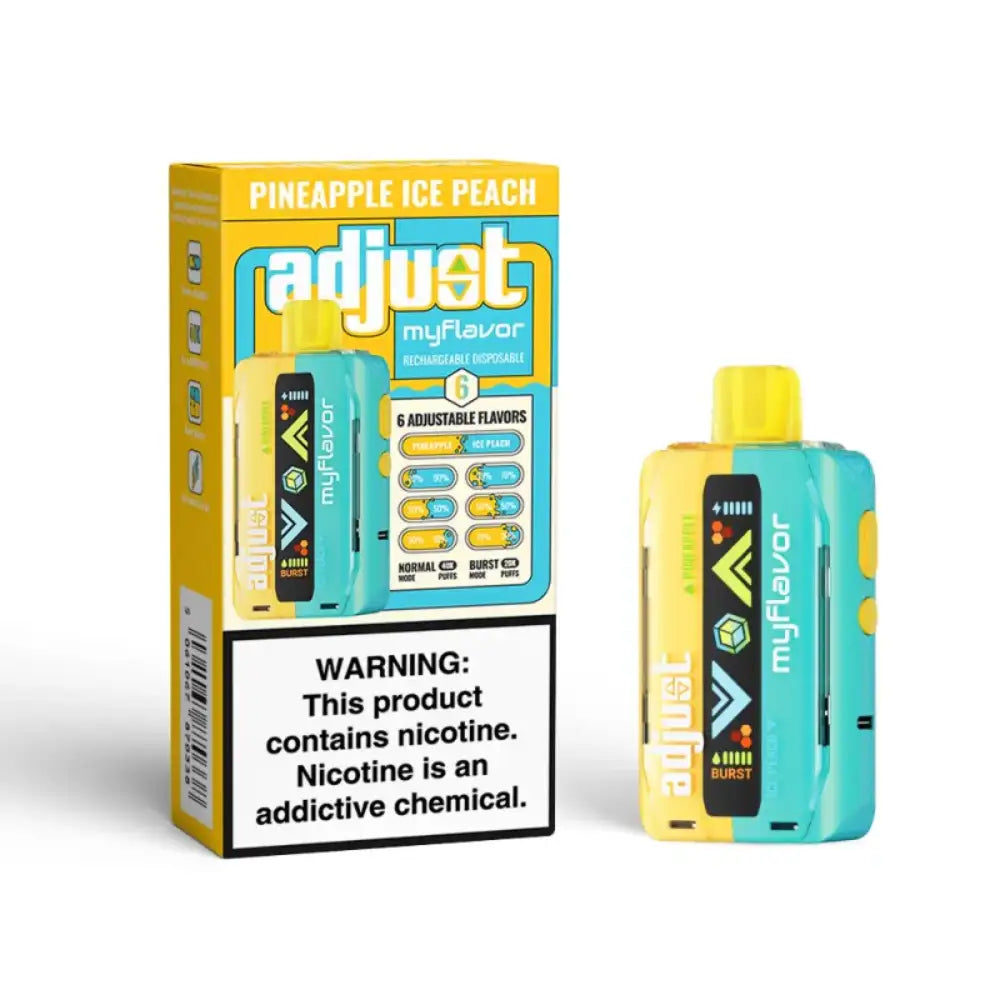 Adjust-myflavor-40000-disposable-pineapple-ice-peach