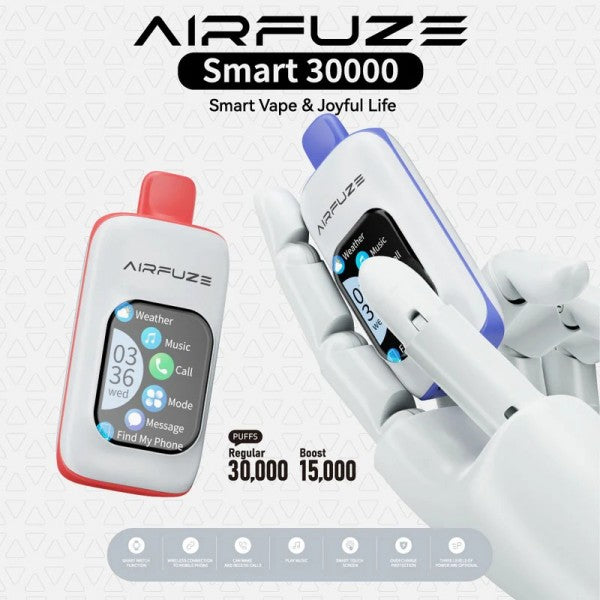 Airfuze vape smart disposable vape