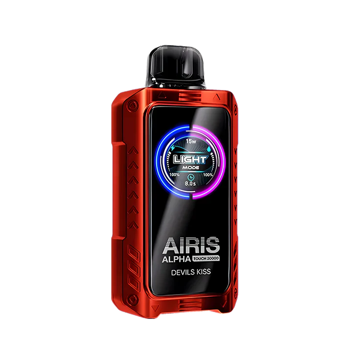 Airis alpha touch 20000 disposable vape 20000 puffs devils kiss