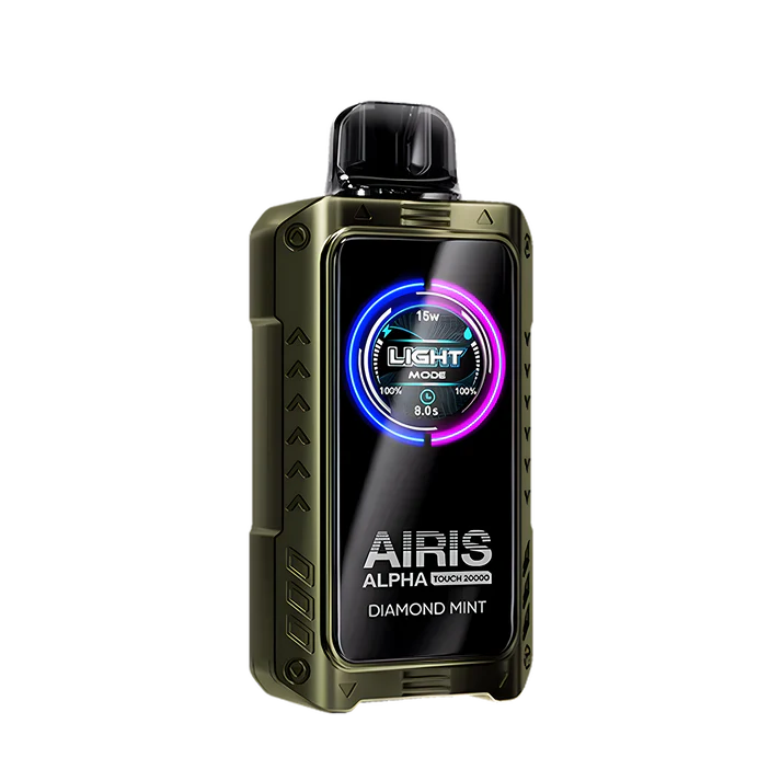 Airis alpha touch 20000 disposable vape 20000 puffs diamond mint