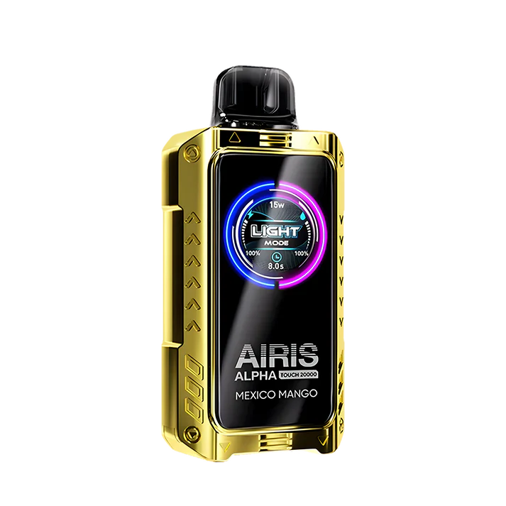 Airis alpha touch 20000 disposable vape 20000 puffs mexico mango