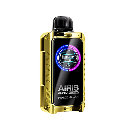 Airis alpha touch 20000 disposable vape 20000 puffs mexico mango