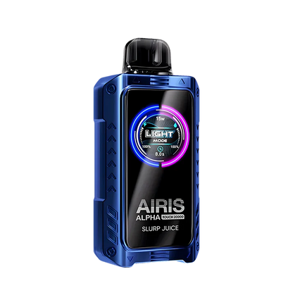 Airis alpha touch 20000 disposable vape 20000 puffs slurp juice