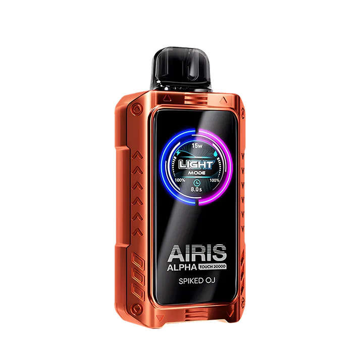 Airis alpha touch 20000 disposable vape 20000 puffs spiked oj