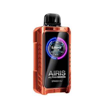 Airis alpha touch 20000 disposable vape 20000 puffs spiked oj