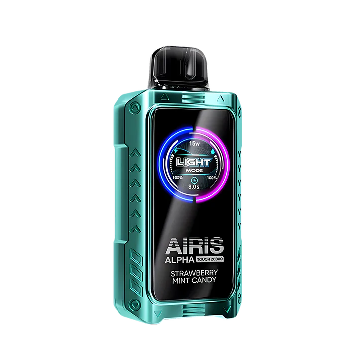 Airis alpha touch 20000 disposable vape 20000 puffs mint candy