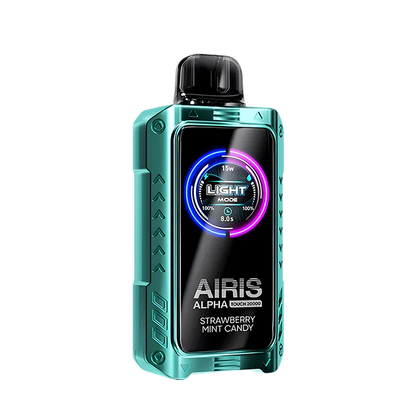 Airis alpha touch 20000 disposable vape 20000 puffs mint candy