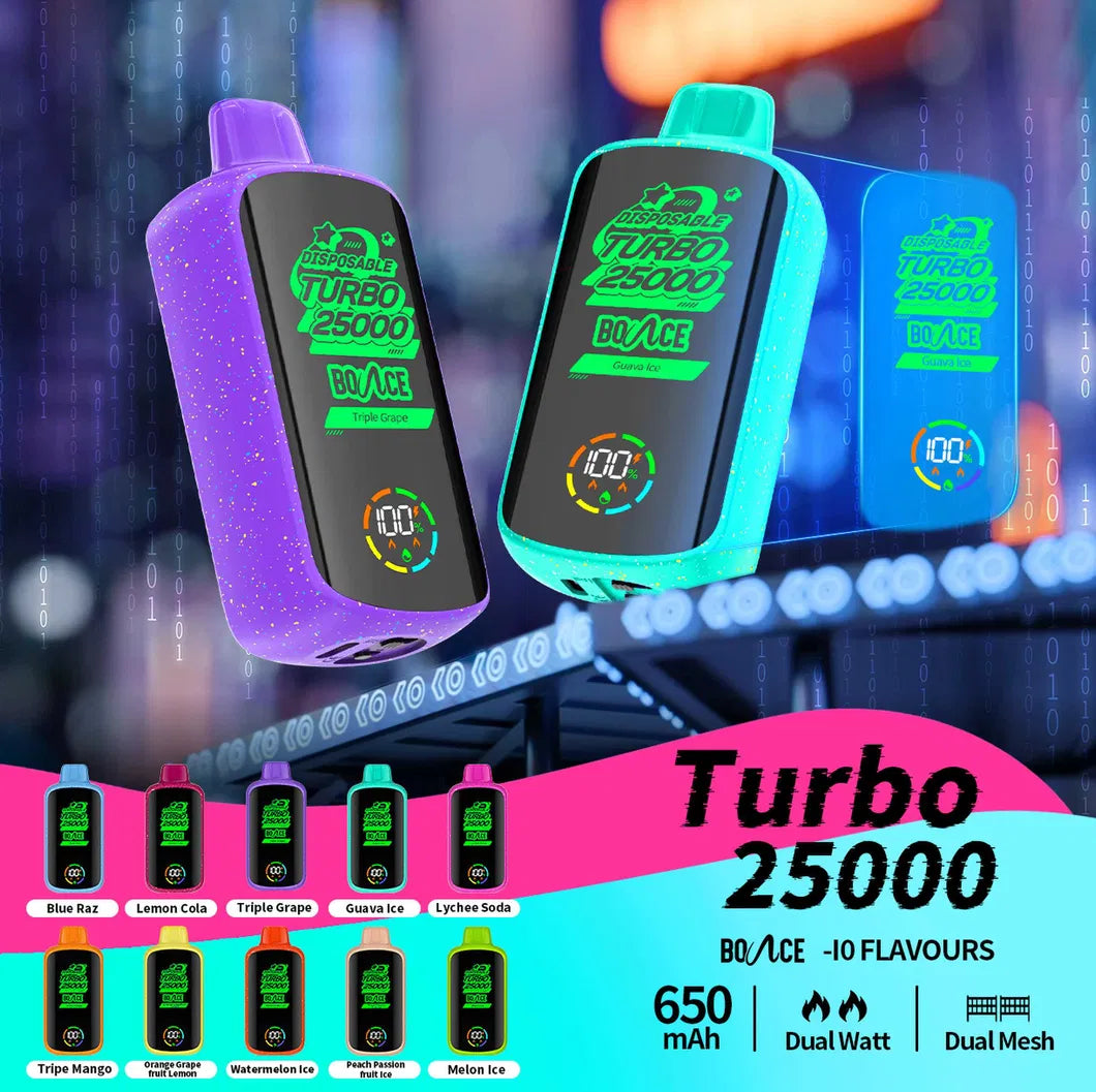 Bounce turbo 25000 disposable vape