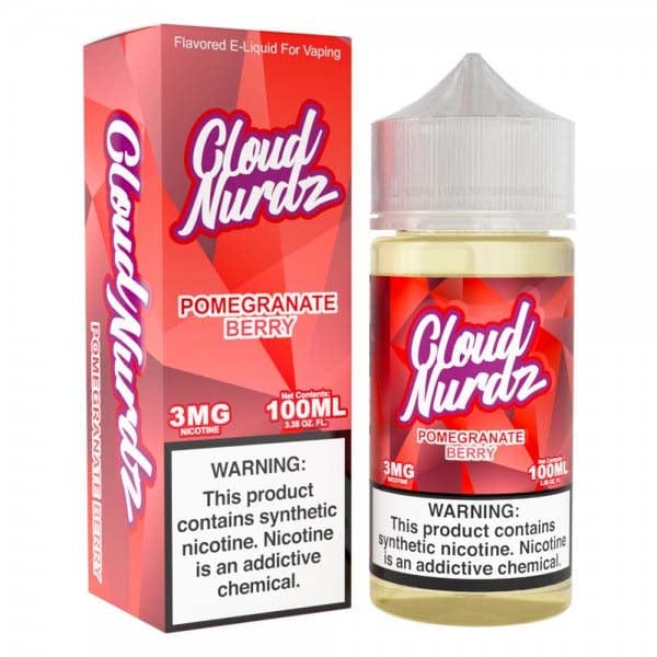 Cloud Nurdz Synthetic Nicotine Vape Juice 100ml