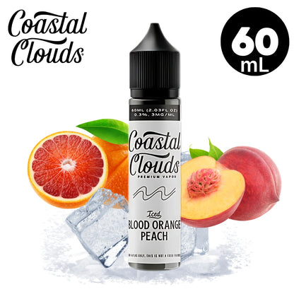 Coastal clouds iced blood orange peach 60ml