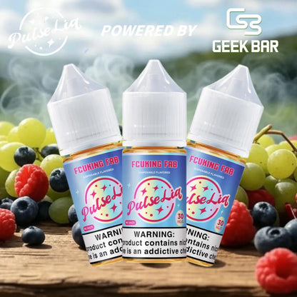 Fcuking fab pulse liq nic salt vape juice 30ml 30mg