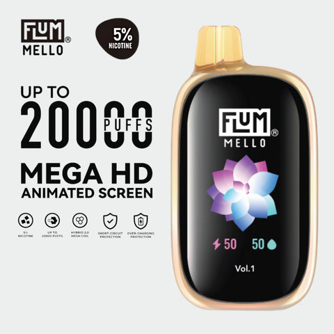 flum mello vape 20k disposable vape