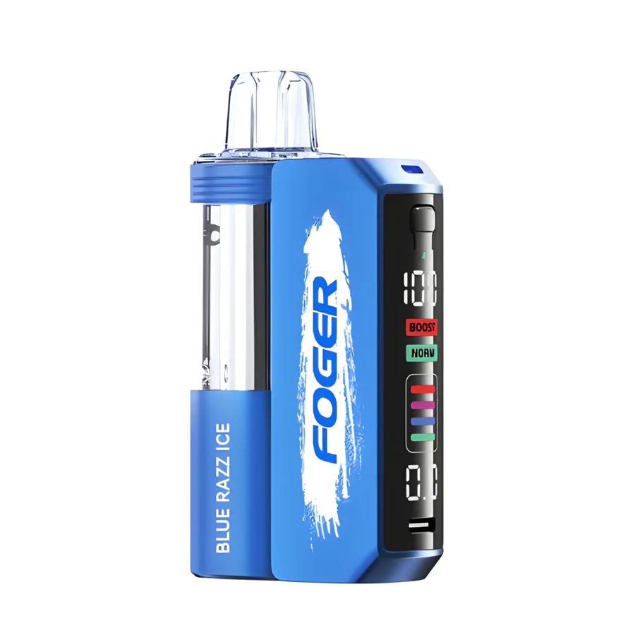 Foger switch pro 30k disposable kit 19ml 50mg blue razz ice