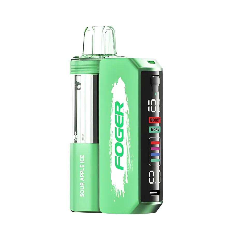 Foger switch pro 30k disposable pod 19ml 50mg sour apple ice