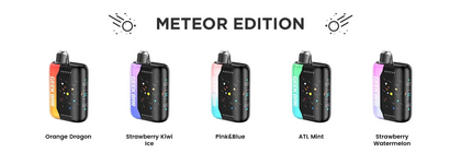 geek bar pulse X Meteor edition flavors